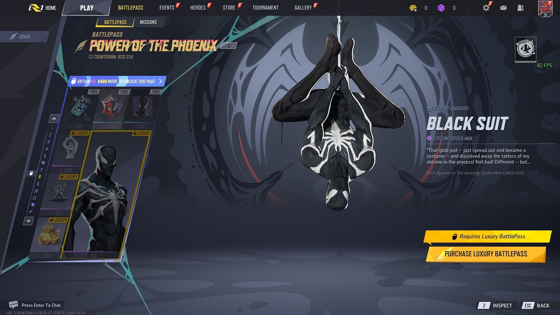 Battle Pass Page 8 (Image via SK Gaming || NetEase Games)